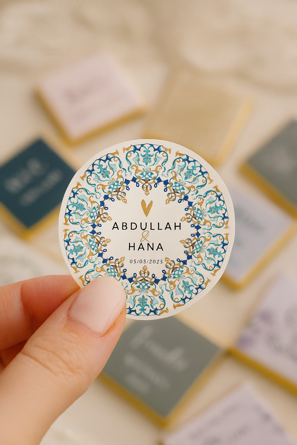 Round Stickers & Clear Decals