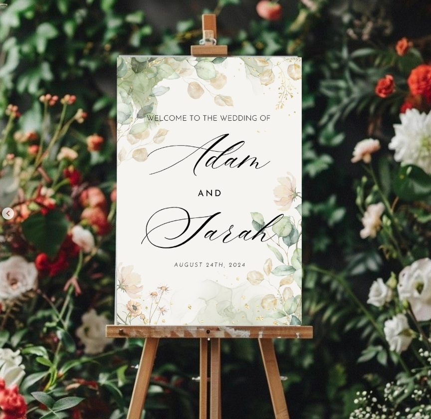 Foam Board Sign