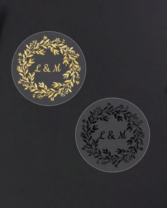Round Stickers & Clear Decals