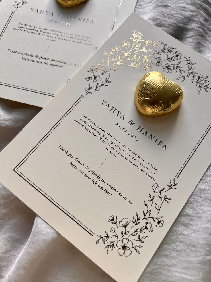 Favour Cards & Thank You Notes