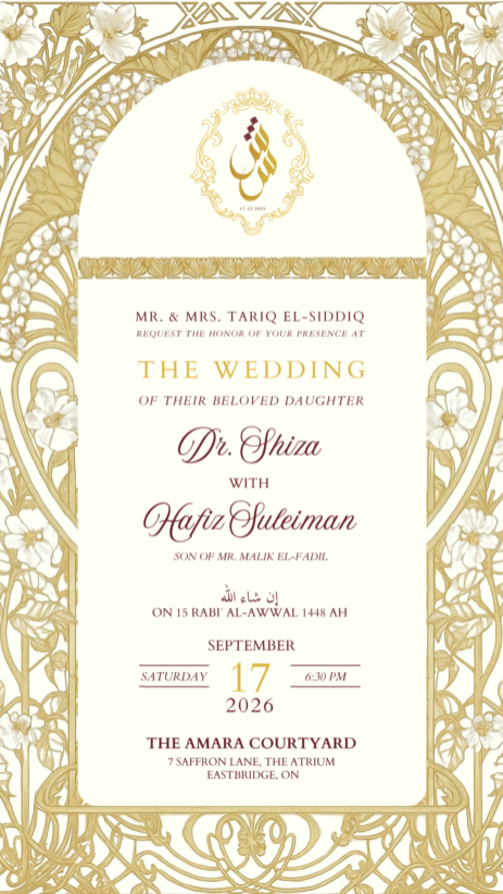 Modern Vintage (Multi Event Invite)