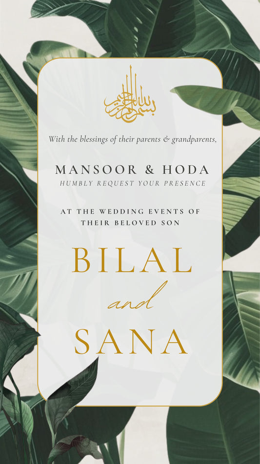 Vibrant (Multi Event Invite)