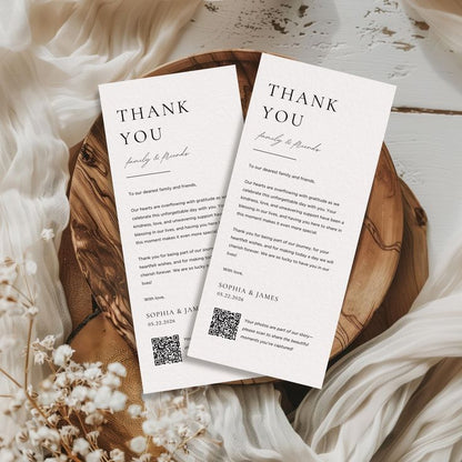 Favour Cards & Thank You Notes